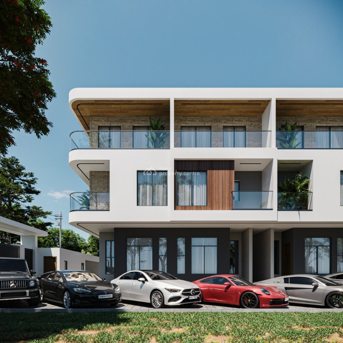 Luxurious 3 Bedroom Terrace Duplex with Maids Quarters, Lekki Peninsula Phase 2, Lekki, Lagos, Terraced Duplex for Sale