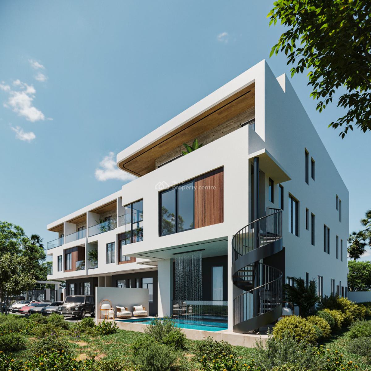 Luxurious 3 Bedroom Terrace Duplex with Maids Quarters, Lekki Peninsula Phase 2, Lekki, Lagos, Terraced Duplex for Sale