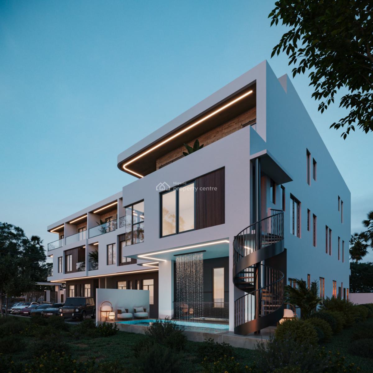 Luxurious 3 Bedroom Terrace Duplex with Maids Quarters, Lekki Peninsula Phase 2, Lekki, Lagos, Terraced Duplex for Sale