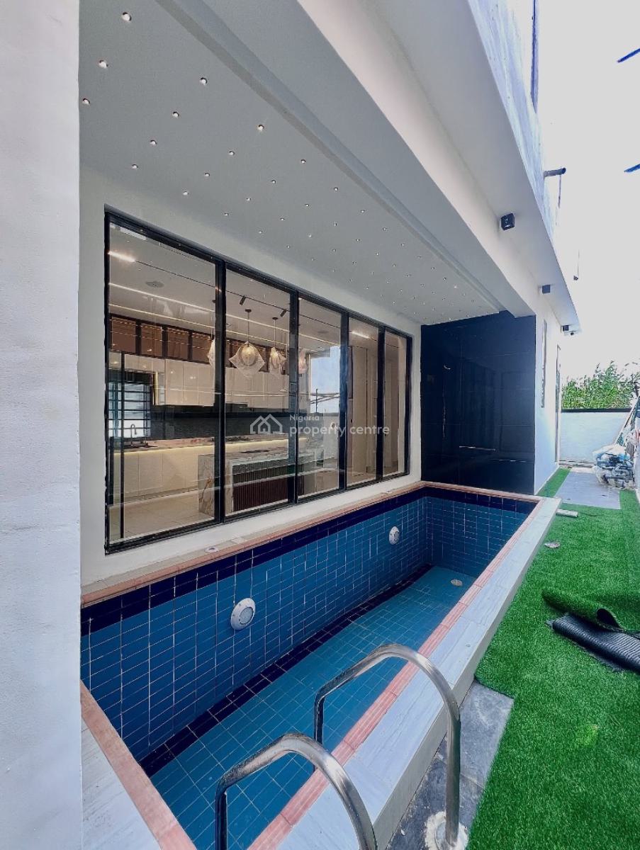 Contemporary 5 Bedroom Detached Duplex with Swimming Pool and Bq, Ajah, Lagos, Detached Duplex for Sale