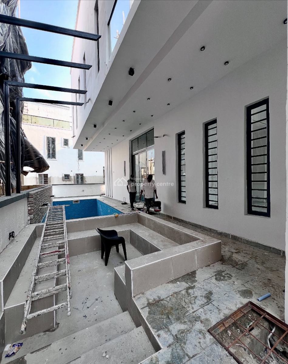 Stunning 5 Bedroom Detached Duplex with Swimming Pool, Gym and Bq, Ikota, Ikota, Lekki, Lagos, Detached Duplex for Sale