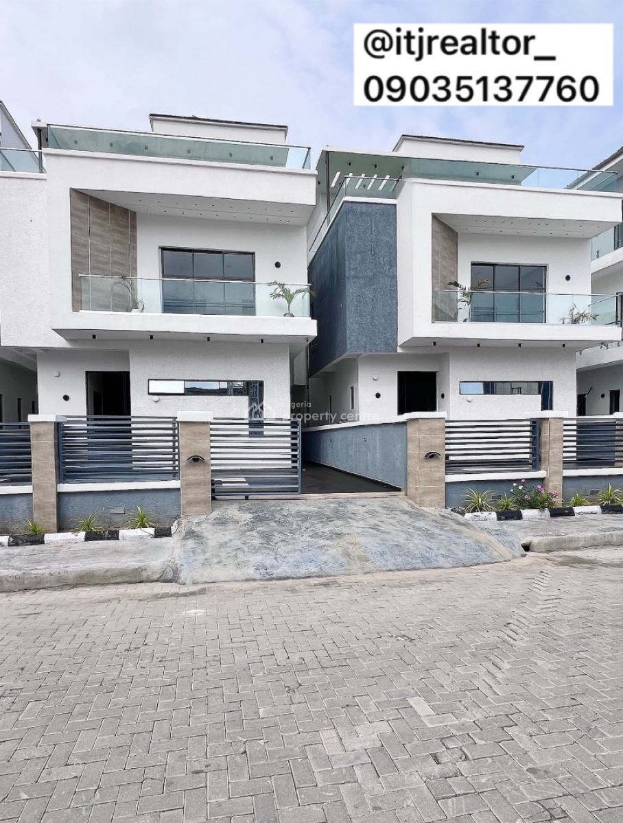 Contemporary 5 Bedroom Detached Duplex with, Osapa London, Osapa, Lekki, Lagos, Detached Duplex for Sale