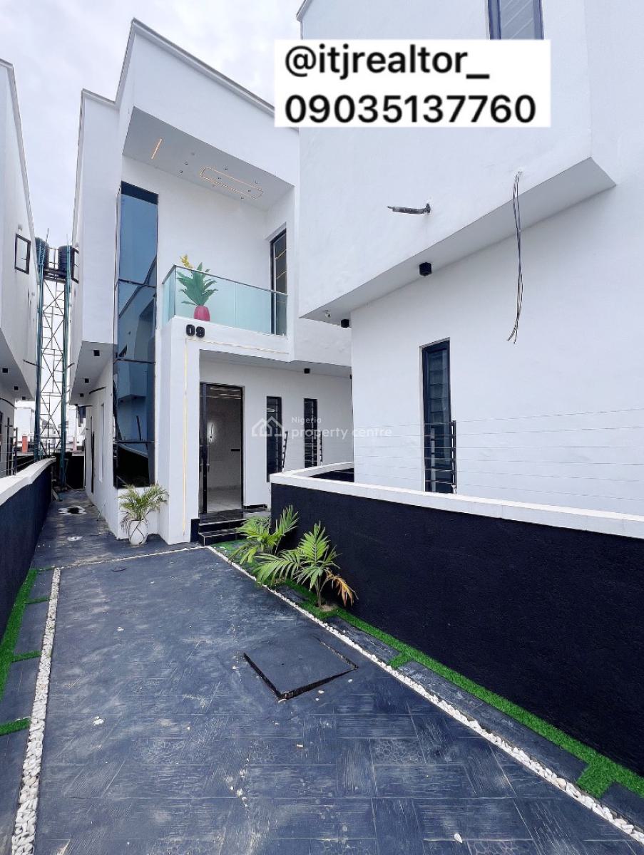 Contemporary 4 Bedroom Detached Duplex with Bq, Ikota, Lekki, Lagos, Detached Duplex for Sale