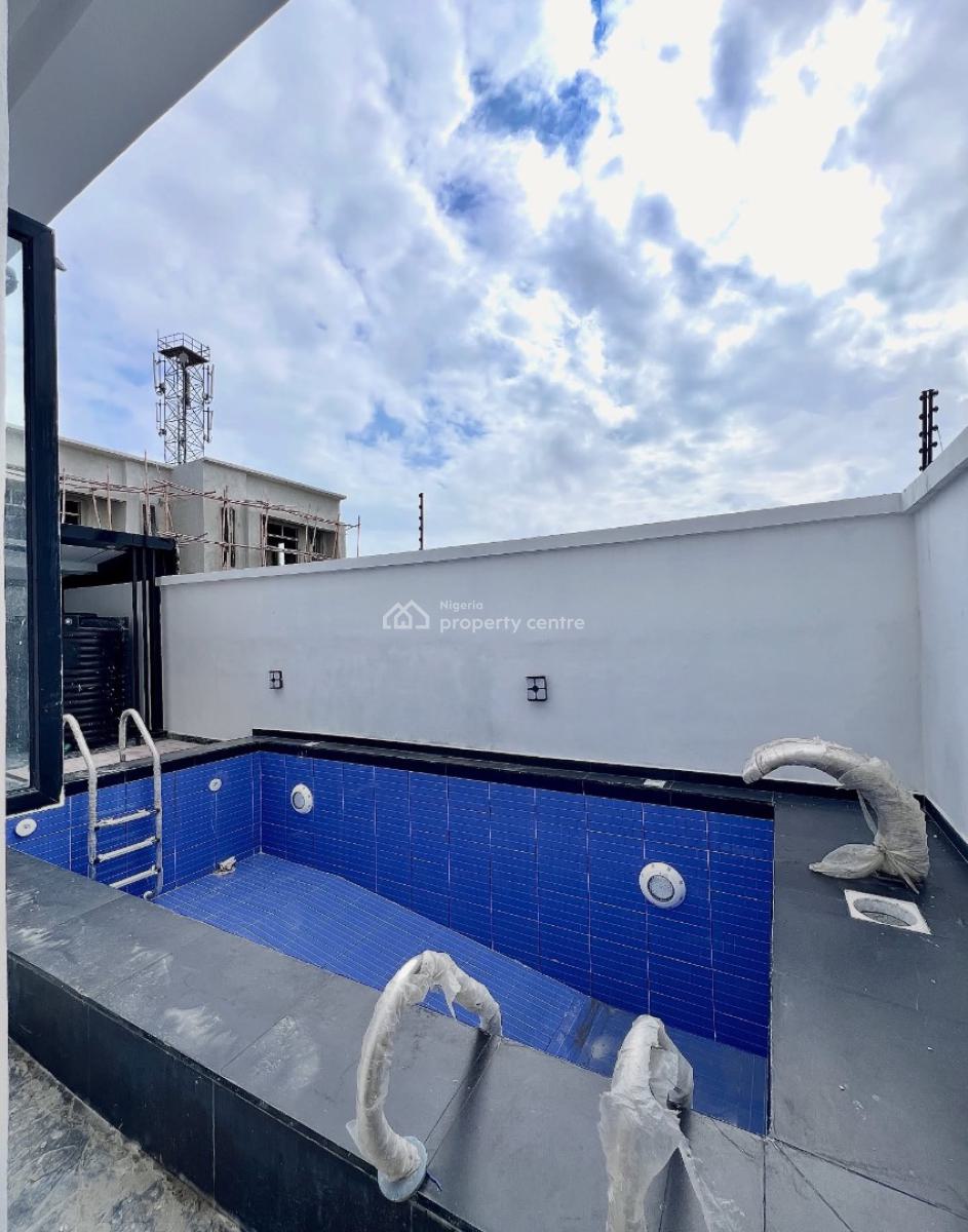 Stunning 5 Bedroom Detached Duplex with Pool, Cinema, Gym and Bq, Chevron, Lekki, Lagos, Detached Duplex for Sale