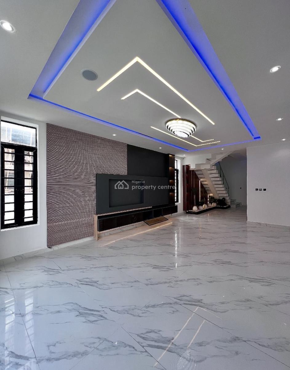 Stunning 5 Bedroom Detached Duplex with Pool, Cinema, Gym and Bq, Chevron, Lekki, Lagos, Detached Duplex for Sale