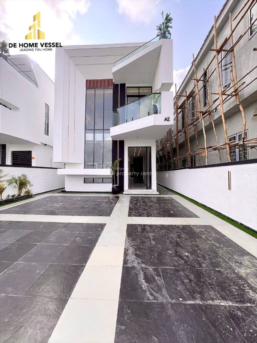 Perfectly Carved Luxury 5 Bed Detached Duplex with Swimming Pool & Bq, Ajah, Lagos, Detached Duplex for Sale