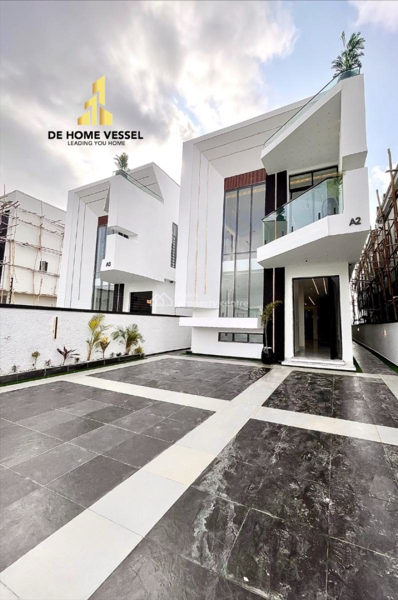 Perfectly Carved Luxury 5 Bed Detached Duplex with Swimming Pool & Bq, Ajah, Lagos, Detached Duplex for Sale