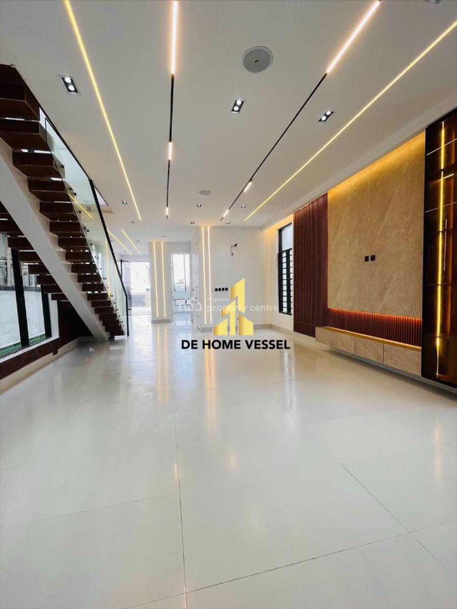 Perfectly Carved Luxury 5 Bed Detached Duplex with Swimming Pool & Bq, Ajah, Lagos, Detached Duplex for Sale