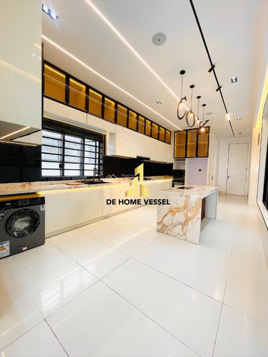 Perfectly Carved Luxury 5 Bed Detached Duplex with Swimming Pool & Bq, Ajah, Lagos, Detached Duplex for Sale