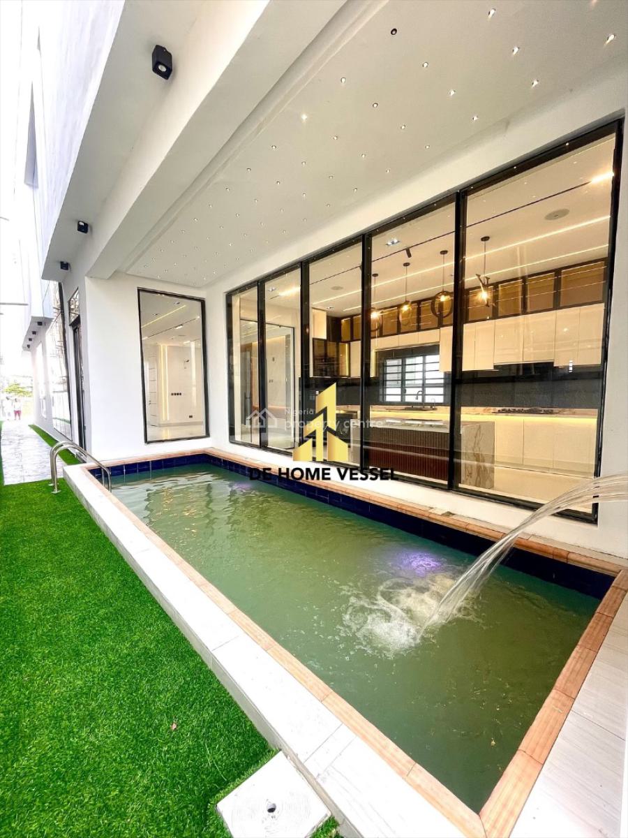 Perfectly Carved Luxury 5 Bed Detached Duplex with Swimming Pool & Bq, Ajah, Lagos, Detached Duplex for Sale
