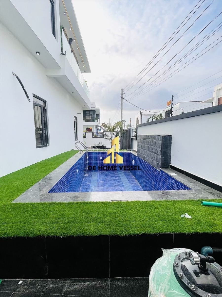 Uniquely Designed 4 Bed Fully Detached Luxury Home with Swimming Pool, Ajah, Lagos, Detached Duplex for Sale