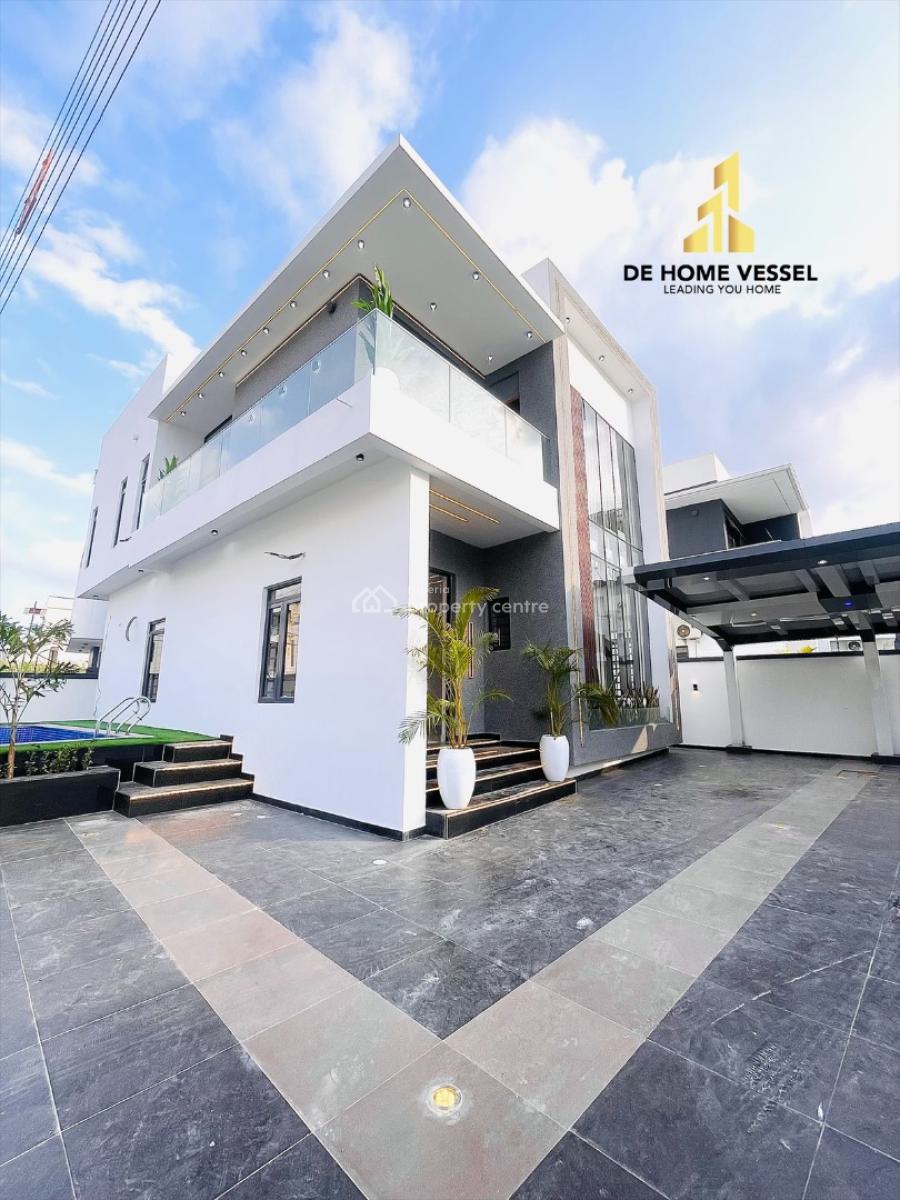 Uniquely Designed 4 Bed Fully Detached Luxury Home with Swimming Pool, Ajah, Lagos, Detached Duplex for Sale