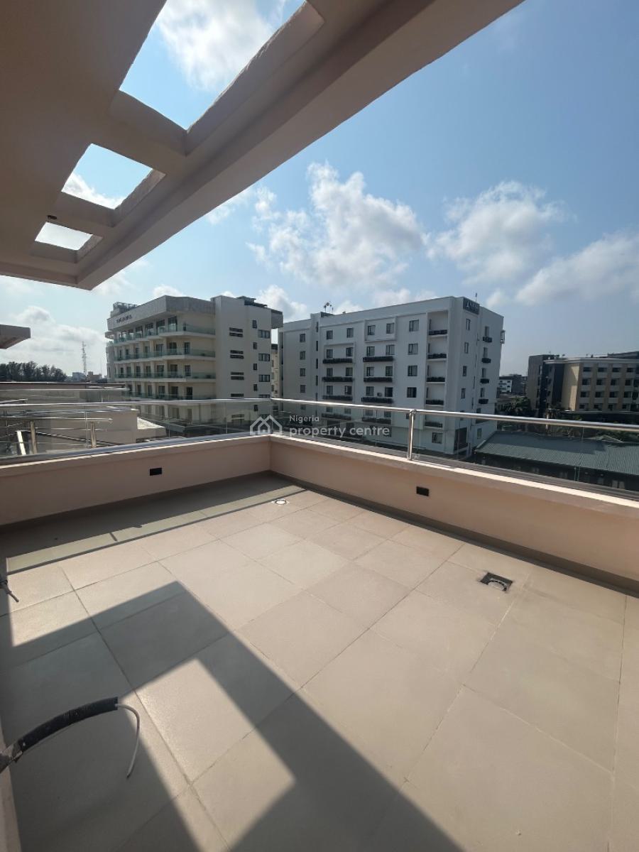 Newly Built 2 Bedroom Penthouse with a Room Bq, Off Admiralty Road, Lekki Phase 1, Lekki, Lagos, Flat / Apartment for Rent