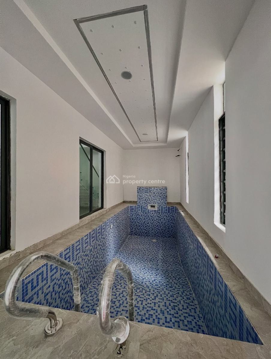 Stunning 5 Bedroom Detached Duplex with Swimming Pool and Bq, Chevron, Lekki, Lagos, Detached Duplex for Sale