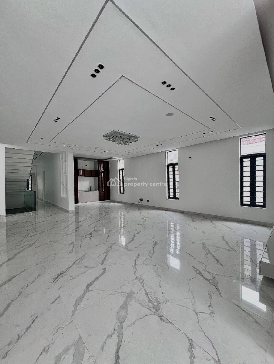 Stunning 5 Bedroom Detached Duplex with Swimming Pool and Bq, Chevron, Lekki, Lagos, Detached Duplex for Sale