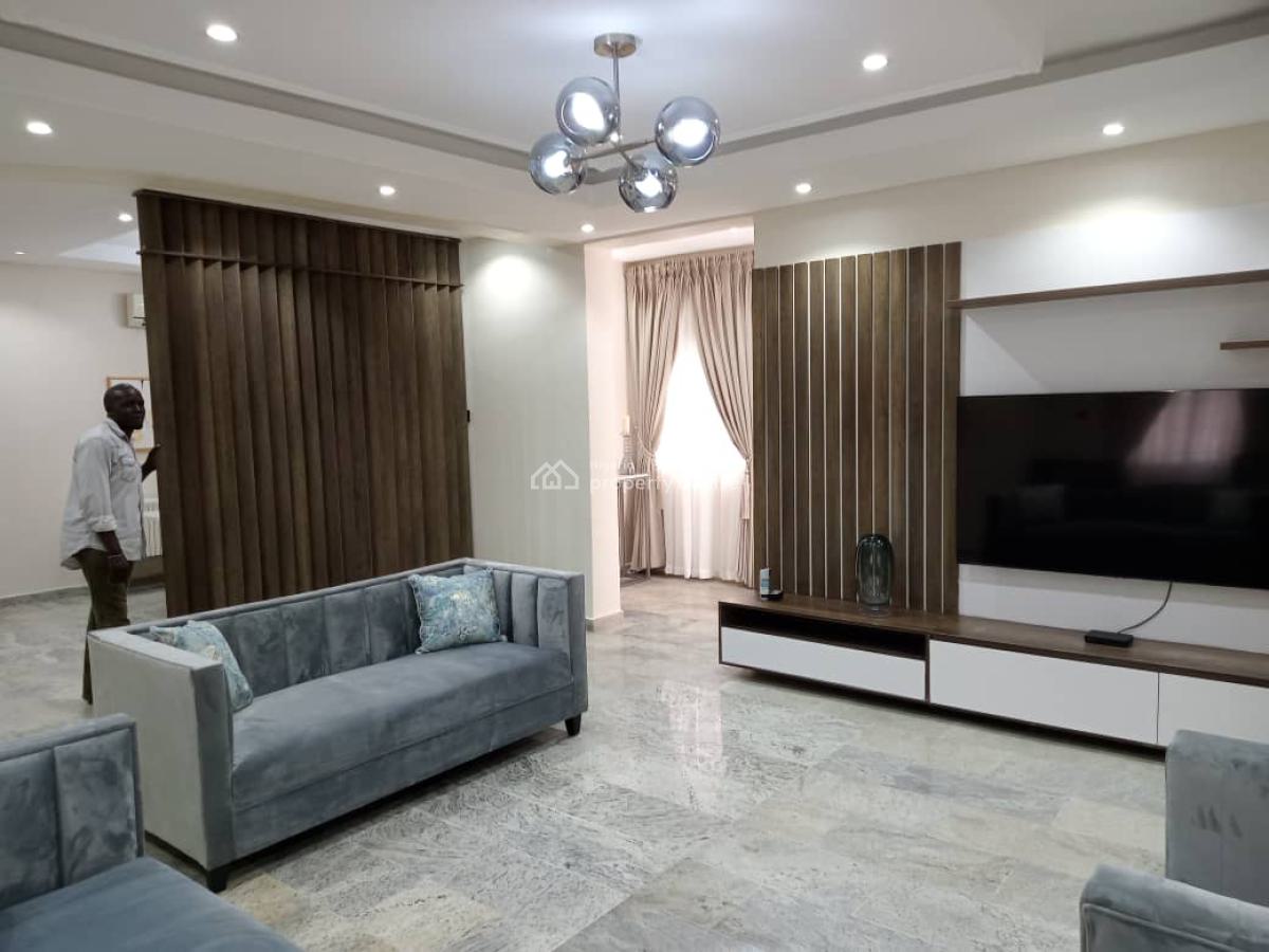 Furnished Self Service 5 Bedroom Detached House, Off Palace Road, Oniru, Victoria Island (vi), Lagos, Detached Duplex for Rent