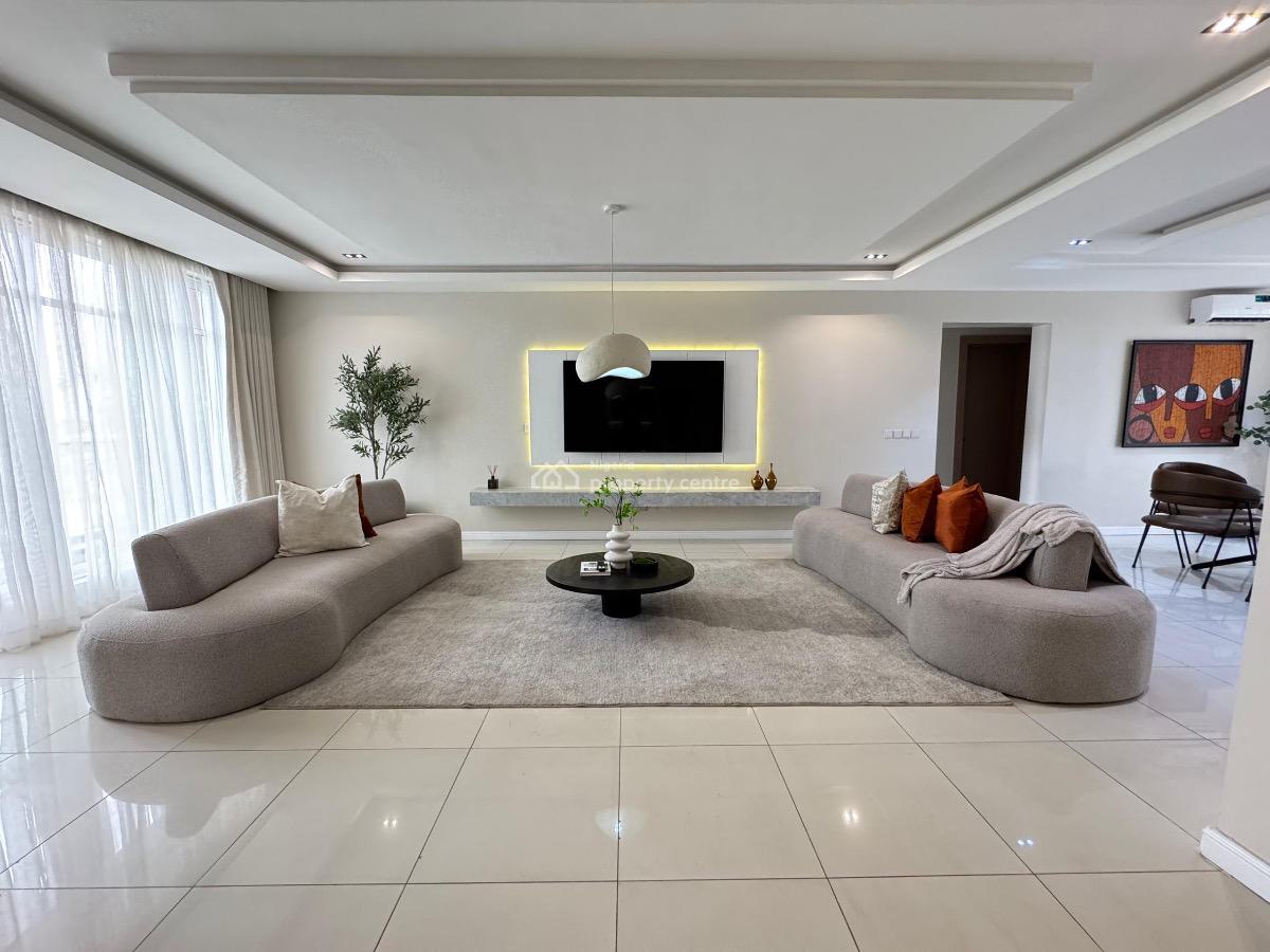 Spacious 3 Bedroom Apartment with Pool, Victoria Island (vi), Lagos, Flat / Apartment Short Let