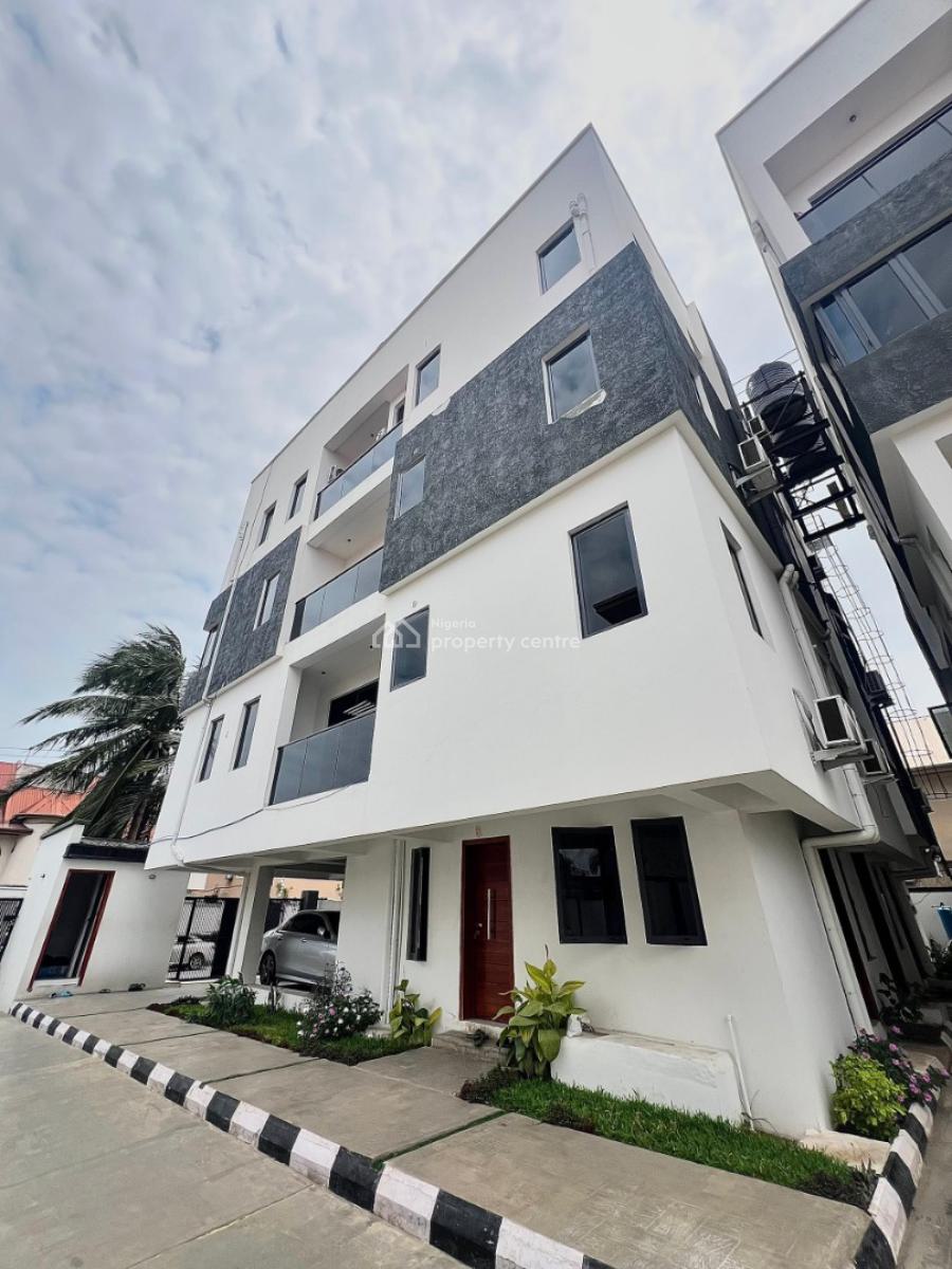 Fully Furnished 4 Bedroom Maisonette with Bq , Inverter, Lekki Phase 1, Lekki, Lagos, House for Rent