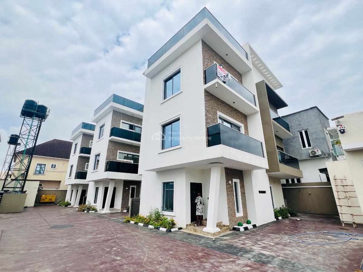 Brand New 4 Bedroom Duplex, Agungi/chevron, Agungi, Lekki, Lagos, Detached Duplex for Sale