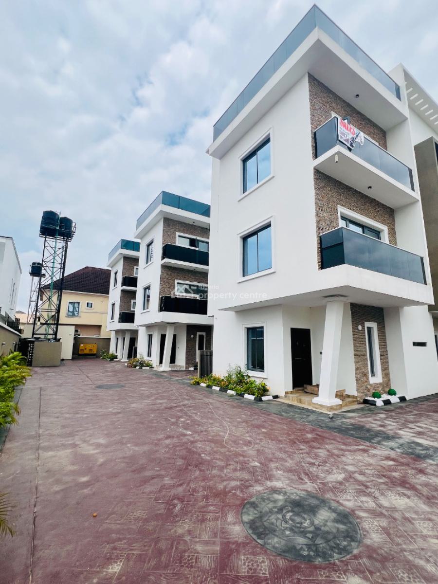 Brand New 4 Bedroom Duplex, Agungi/chevron, Agungi, Lekki, Lagos, Detached Duplex for Sale