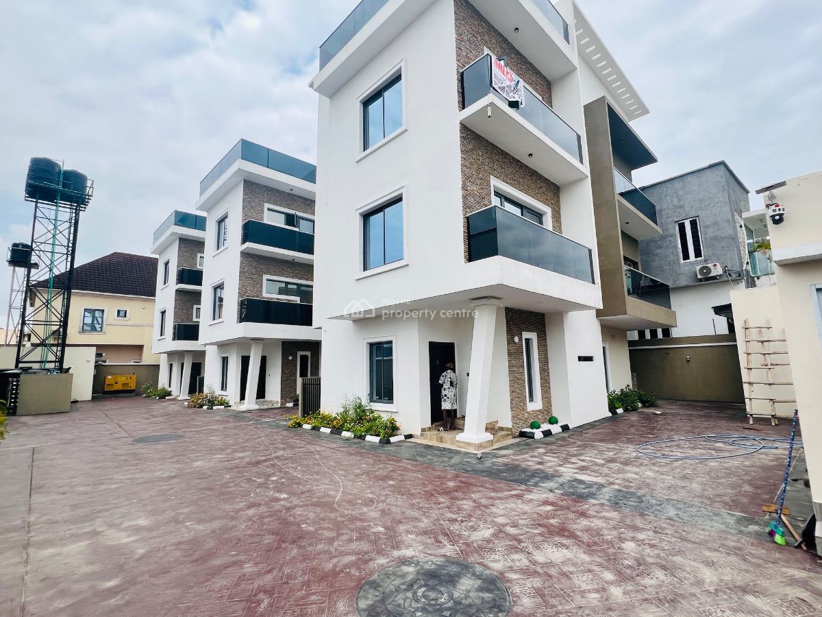 Brand New 4 Bedroom Duplex, Agungi/chevron, Agungi, Lekki, Lagos, Detached Duplex for Sale