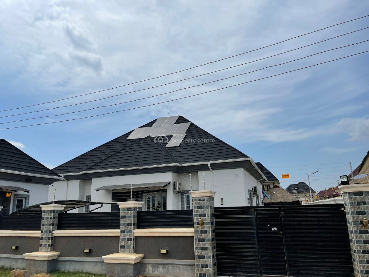 Fully Furnished 3 Bedroom Bungalow with Bq, Verizon Estate, Gwarinpa, Abuja, Detached Bungalow for Sale