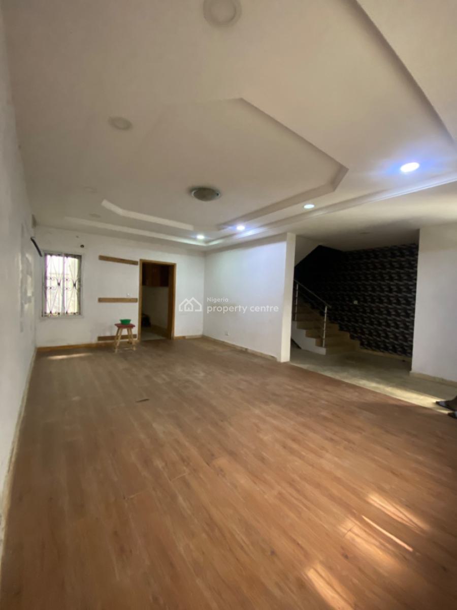 Clean 4 Bedroom Terrace with Bq in a Good Location, Off Spg Road, Ologolo, Lekki, Lagos, Terraced Duplex for Rent