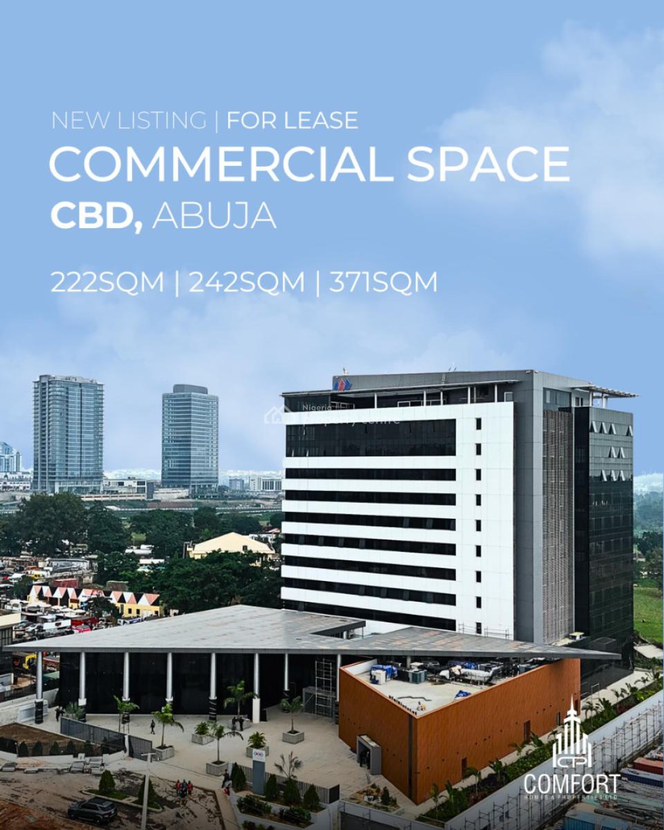 Commercial Spaces, Central Business District, Abuja, Office Space for Rent