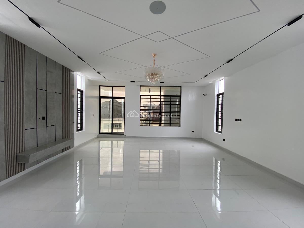 Luxury 5 Bedroom Duplex with Bq, Gate House and Solar, Chevron, Lekki, Lagos, Detached Duplex for Sale