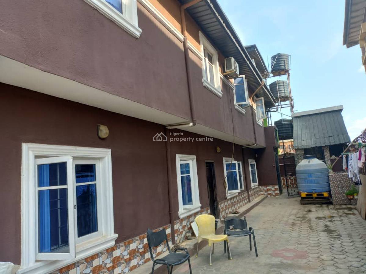 Fully Detached  4 Bedroom Duplex with Block of Flats, at Charity Oshodi Lagos, Oshodi, Lagos, House for Sale