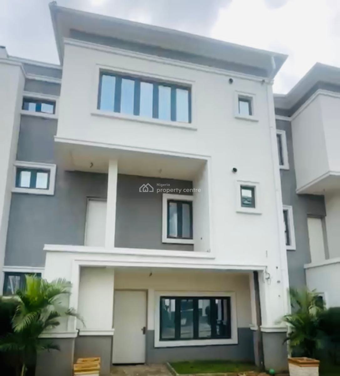 4 Bedroom Terrace Duplex Semi Finished in Nice Location, Maitama District, Abuja, Terraced Duplex for Sale