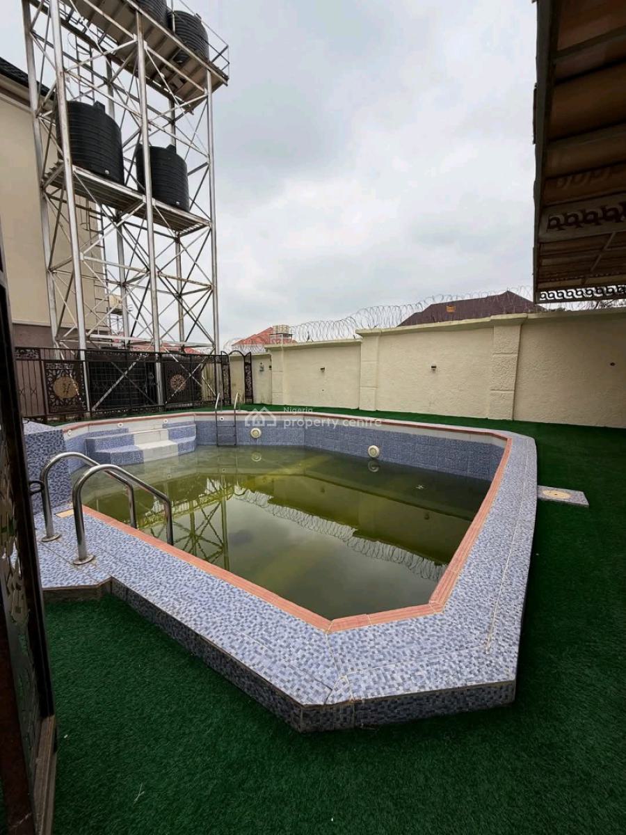 Newly Built 4 Bedroom Terrace Duplex with Bq and Swimming Pool, Stella Maris, Life Camp, Abuja, Terraced Duplex for Rent