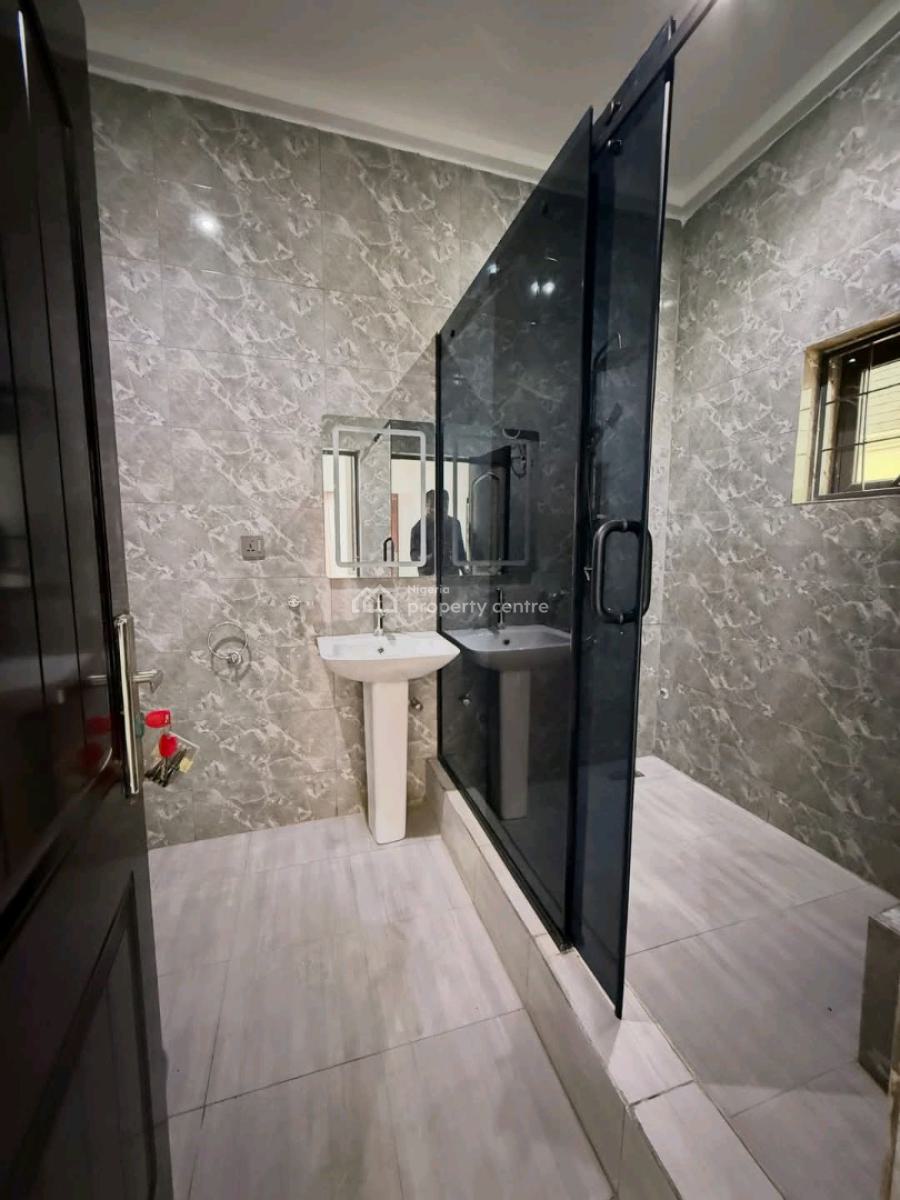 Newly Built 4 Bedroom Terrace Duplex with a Room Bq, Wuye, Abuja, Terraced Duplex for Rent