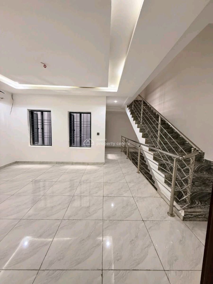 Newly Built 4 Bedroom Terrace Duplex with a Room Bq, Wuye, Abuja, Terraced Duplex for Rent