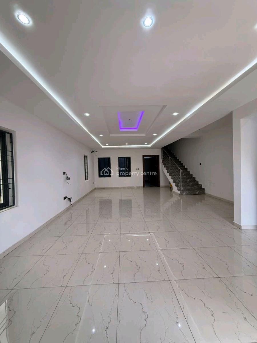 Newly Built 4 Bedroom Terrace Duplex with a Room Bq, Wuye, Abuja, Terraced Duplex for Rent