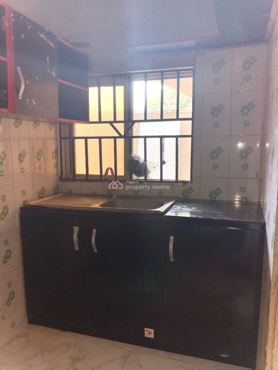 a Lovely Room & Palour Self Contain Apartment, in a Well Interlocking, Unity Estate, Badore, Ajah, Lagos, Mini Flat (room and Parlour) for Rent