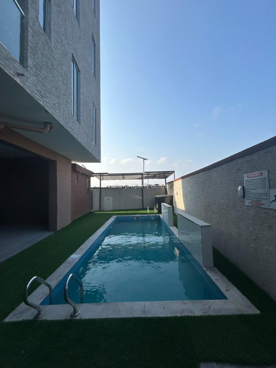 Beautiful 2 Bedroom Flat with Swimming Pool and Gym, Ikate, Lekki, Lagos, Flat / Apartment for Rent