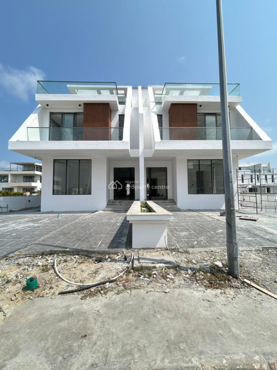 5 Bedroom Semidetached Duplex with Bq, Cinema and Swimming Pool, Ikate, Lekki, Lagos, Semi-detached Duplex for Sale