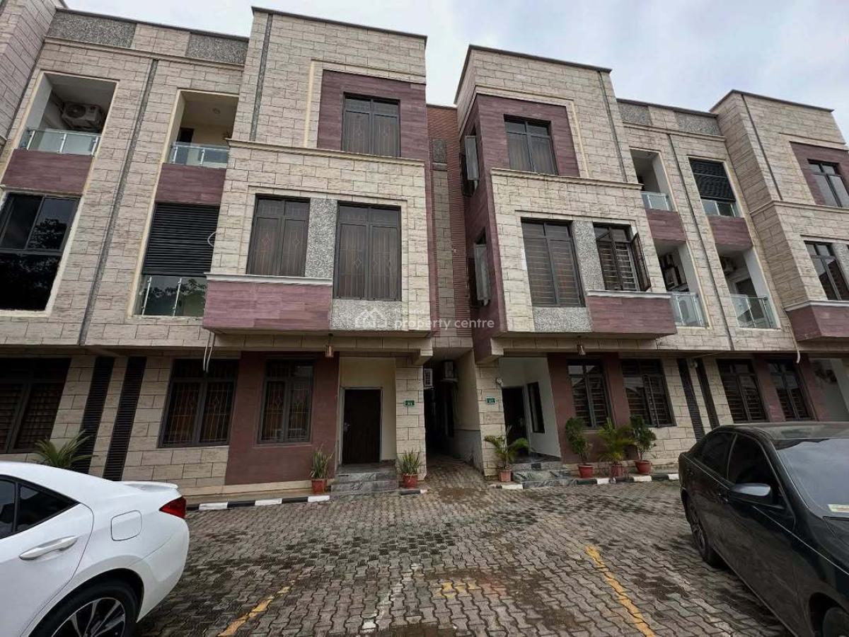 4-bedroom Terrace Duplex with Inverter, Jahi, Abuja, Terraced Duplex for Rent