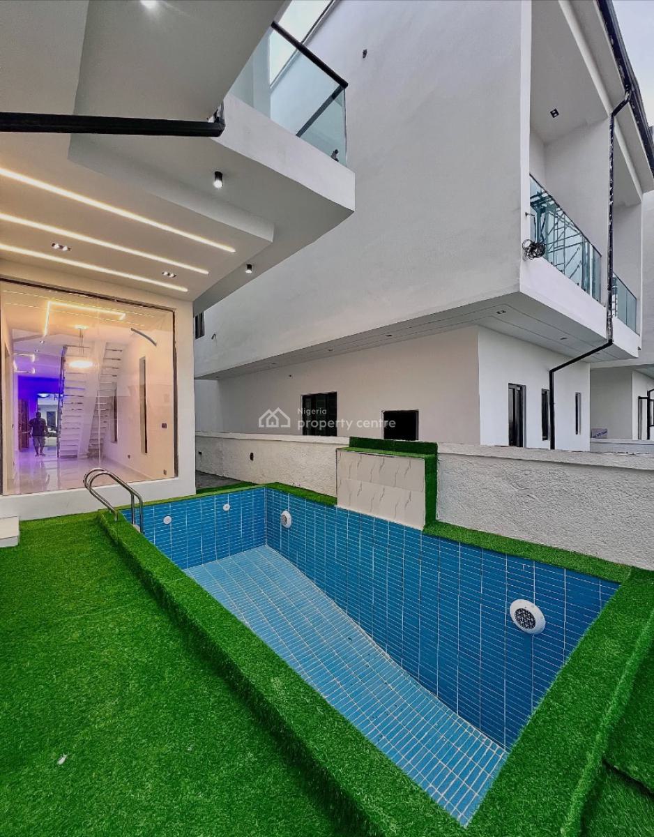 Contemporary 5 Bedroom Detached Duplex with Bq, Ajah, Ajah, Lagos, Detached Duplex for Sale