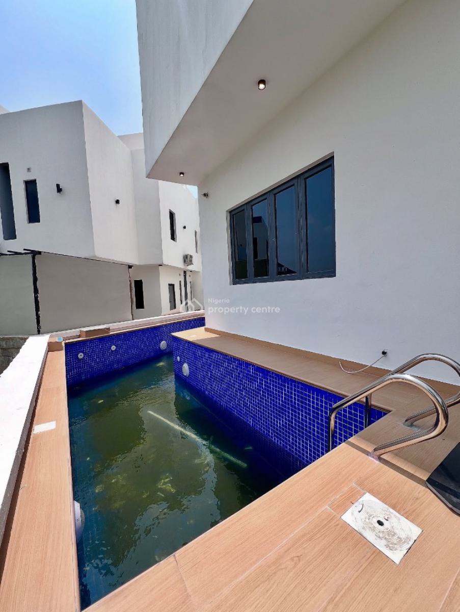 Contemporary 6 Bedroom Detached Duplex with Pool,cinema, and Bq, Osapa London, Osapa, Lekki, Lagos, Detached Duplex for Sale