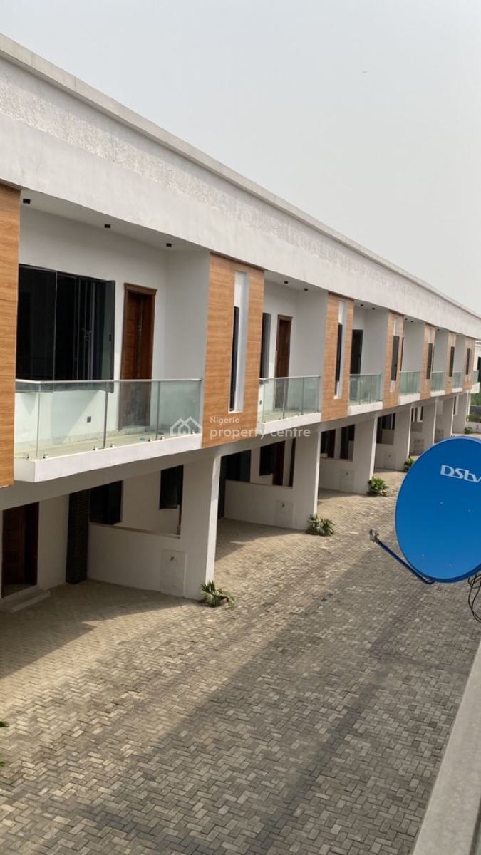 Serviced 4 Bedrooms Terrace Duplex, Ikota, Lekki, Lagos, Terraced Duplex for Rent