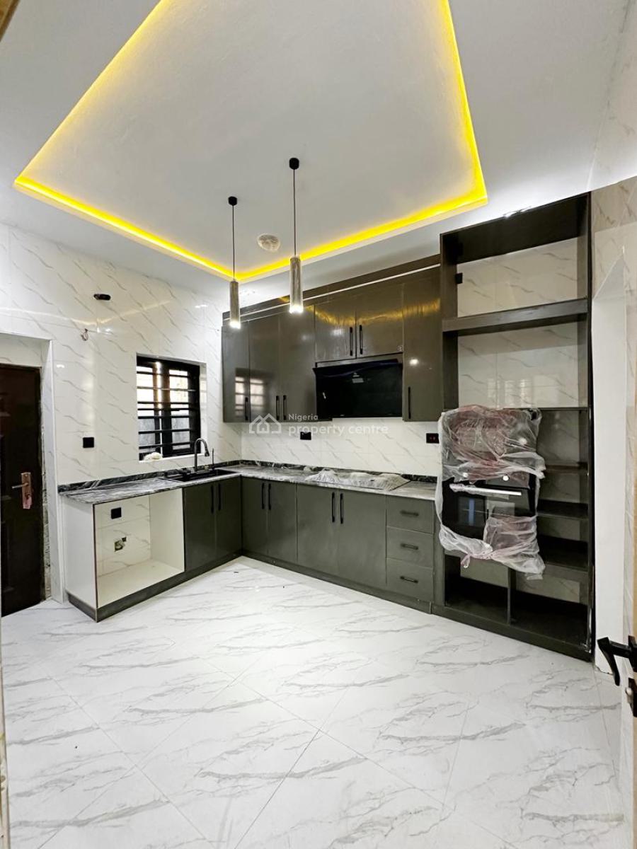 4 Bedroom Terrace Duplex Available with Bq, Ikota, Lekki, Lagos, Semi-detached Duplex for Rent