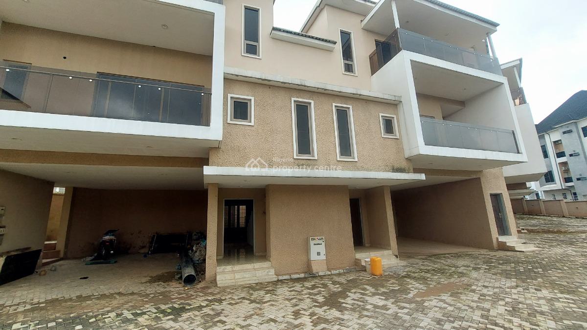 6 Units Tastefully Finished 4-bedroom Terraced Duplex with Bq, Guzape District, Abuja, Terraced Duplex for Sale