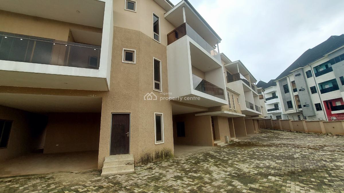 6 Units Tastefully Finished 4-bedroom Terraced Duplex with Bq, Guzape District, Abuja, Terraced Duplex for Sale