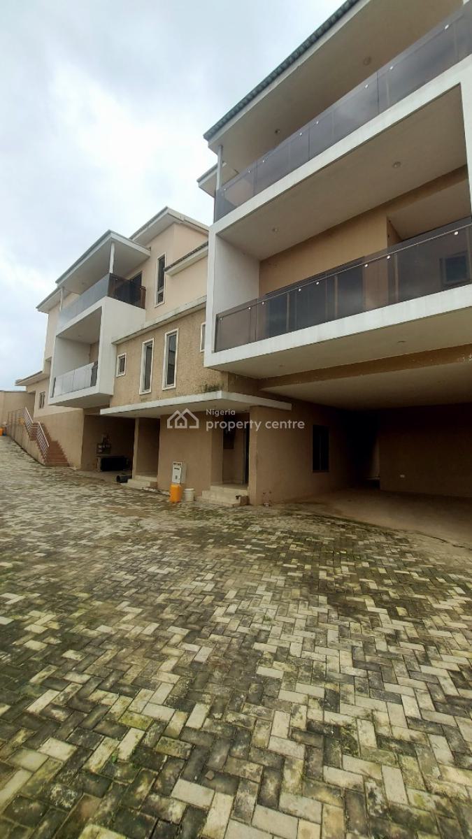 6 Units Tastefully Finished 4-bedroom Terraced Duplex with Bq, Guzape District, Abuja, Terraced Duplex for Sale