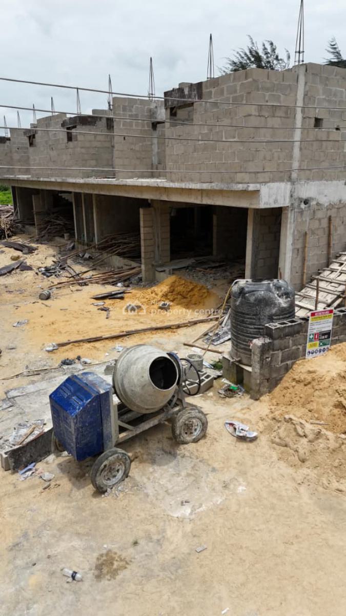 Off Plan: 3 Bedroom Terrace Duplex +bq, Behind Lbs, Ajah, Lagos, Terraced Duplex for Sale