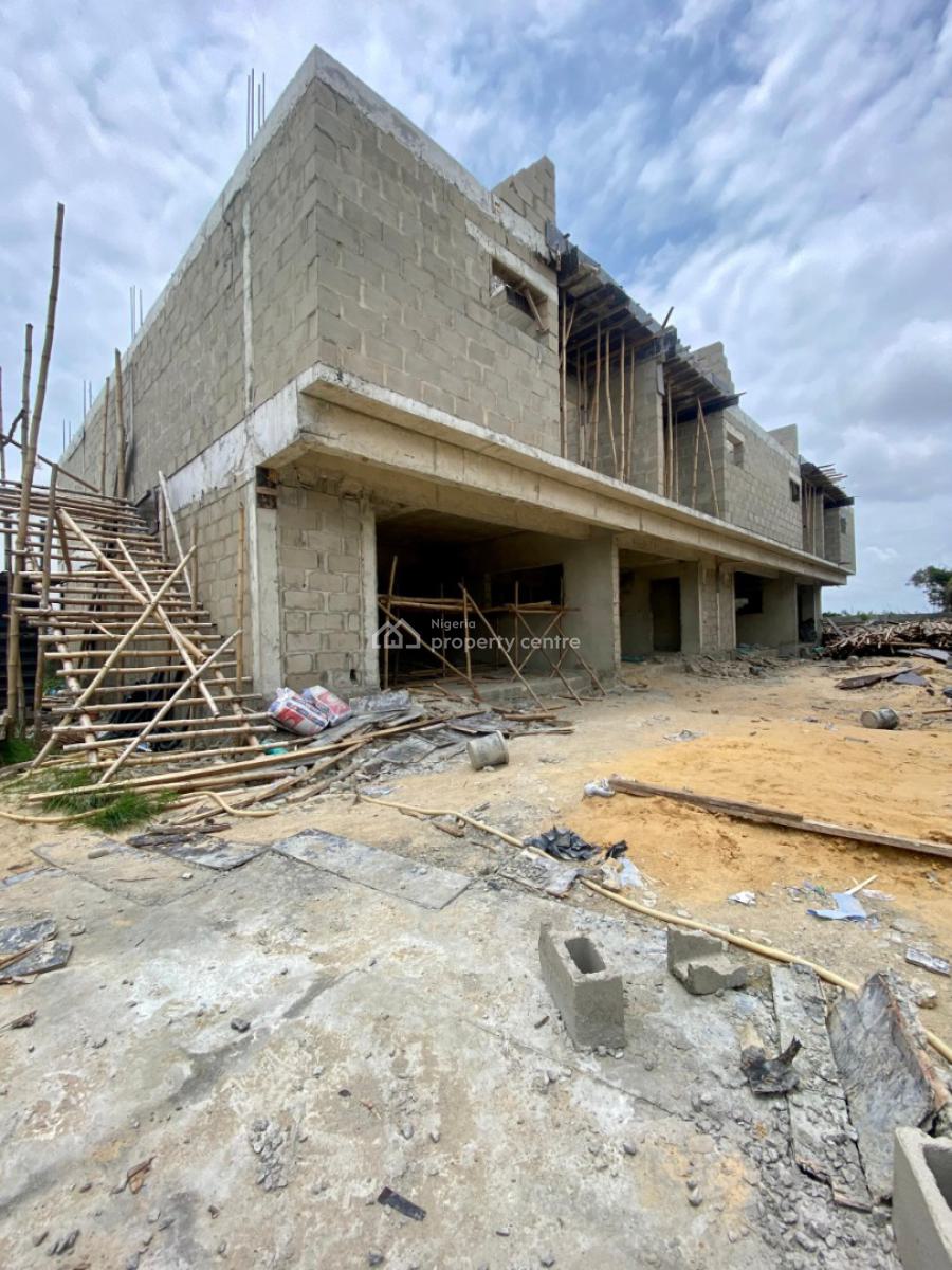 Off Plan: 3 Bedroom Terrace Duplex +bq, Behind Lbs, Ajah, Lagos, Terraced Duplex for Sale