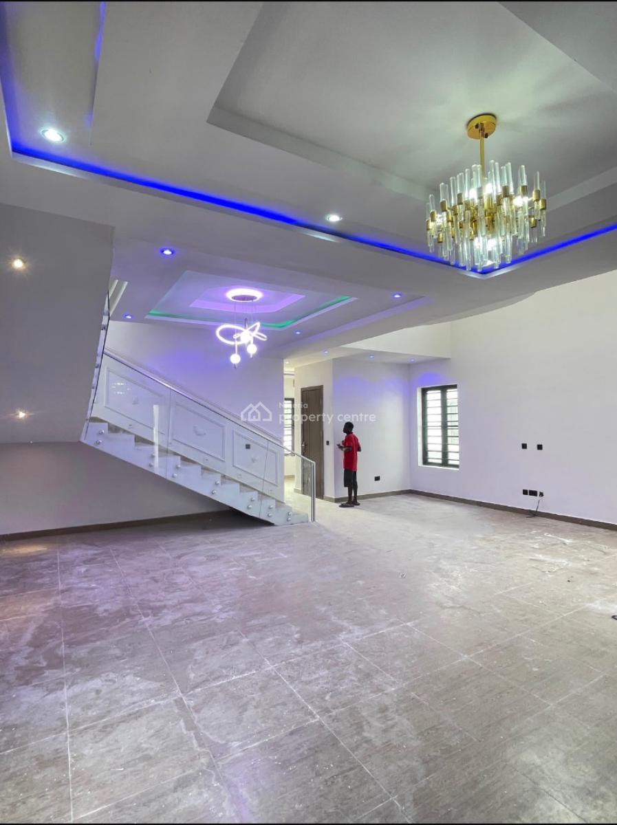 Exquisitely Built 5 Bedroom Fully Detached Duplex with Rooftop Terrace, Osapa London, Osapa, Lekki, Lagos, Detached Duplex for Sale