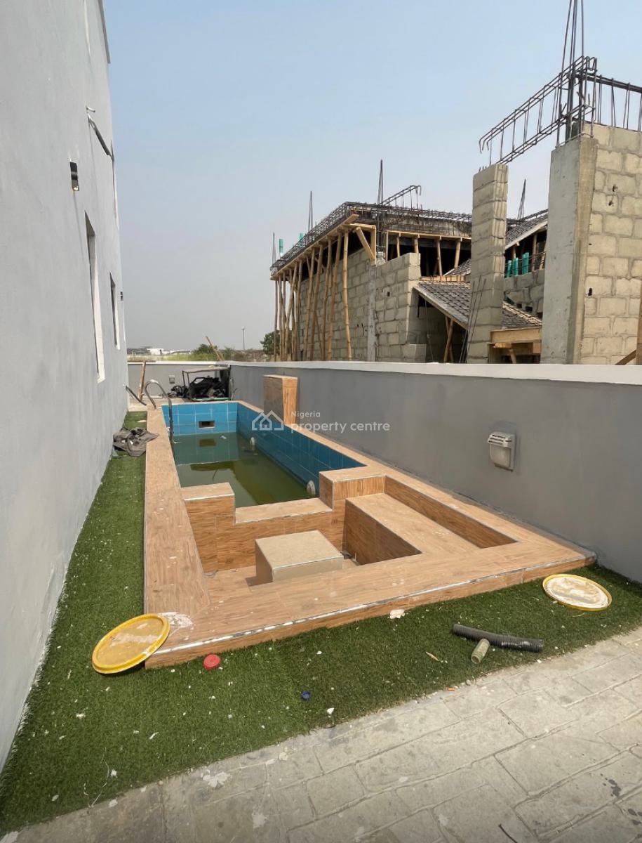 Exquisitely Built 5 Bedroom Fully Detached Duplex with Rooftop Terrace, Osapa London, Osapa, Lekki, Lagos, Detached Duplex for Sale